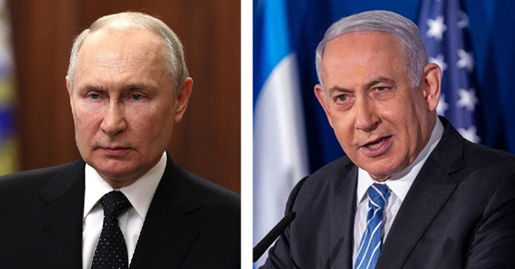 putin netanyahu icc