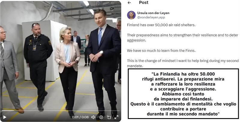 ursula von der leyen twitter spot